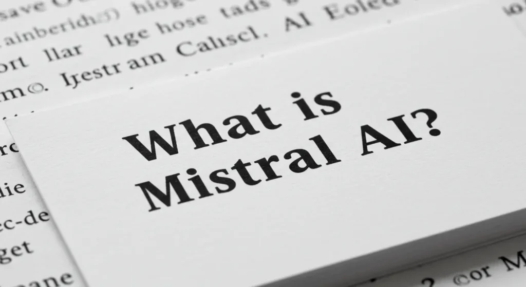 What is Mistral AI